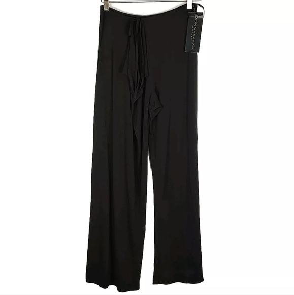 Donna Karan Pants - 🔥HP🔥 Donna Karan NY 🔥 Black Label Front Bow Tie Closure Pants Medium 90's NWT